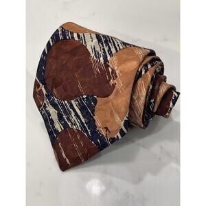 Vintage 40s Swift San Francisco Retro Rockabilly Tie Necktie Pears 48 x 3.5